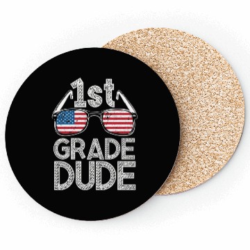 Discover Kindergarten Teacher Funny Student 1st Graduation Coasters