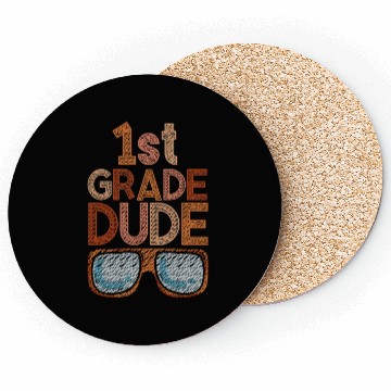 Discover Kindergarten Teacher Funny Student 1st Graduation Coasters