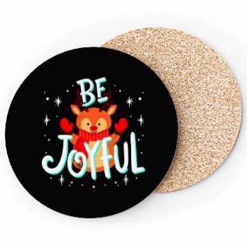 Discover Be Joyful Christmas. Coasters
