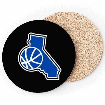 Discover California Basketball Warriors Coasters