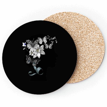 Discover Woman's head Coasters