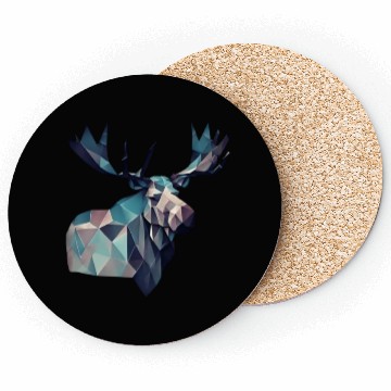 Discover Abstract Deer Coasters