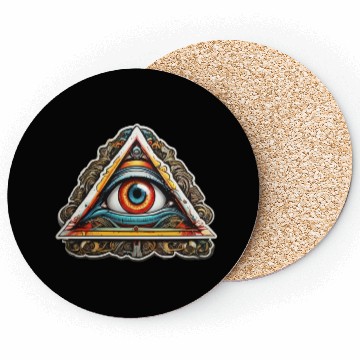 Discover secret society illuminati Coasters
