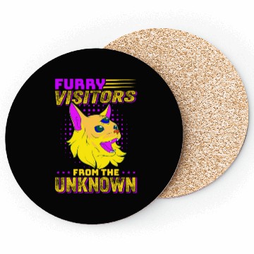 Discover Cat Alien, Aliens, UFO, UAP, Space Unknown Flight Coasters