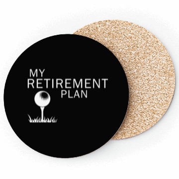 Discover My Retirement Plan - Golf Coasters