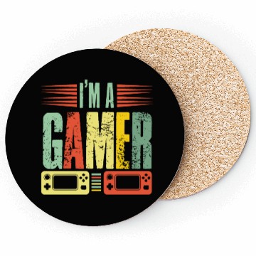 Discover Im a gamer Coasters