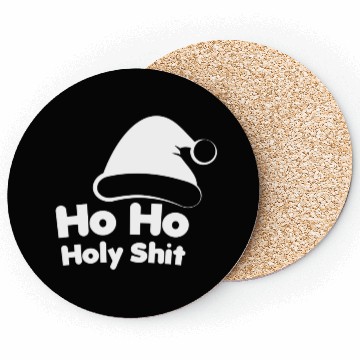 Discover Ho Ho Ho Surprised Santa Coasters