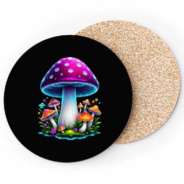 Discover Magic Mushroom Coasters