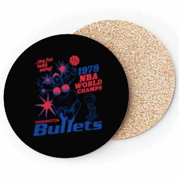 Discover Defunct Washington Bullets 1978 World Champs Coasters