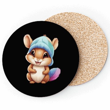 Discover Baby squirrel Coasters