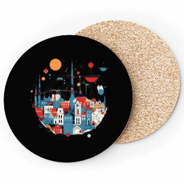 Discover Abstract city Coasters
