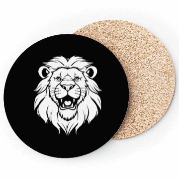 Discover Lion Smiling Coasters
