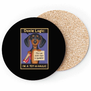 Discover Dachshund Logic Coasters