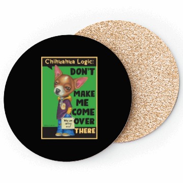 Discover Chihuahua Logic Coasters