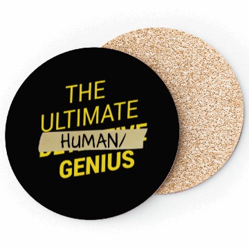 Discover B99 Ultimate human slash genius Coasters