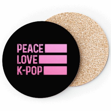 Discover K-Pop Fan Gift Korean Pop Music Coasters