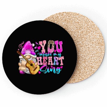 Discover You Make My Heart Sing Coasters