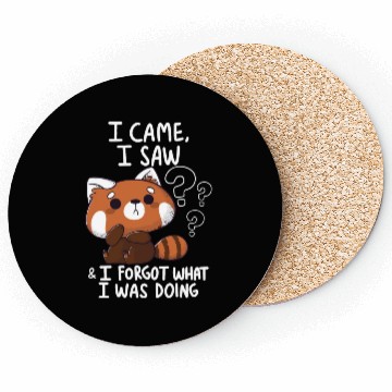Discover Forgetful Red Panda Coasters