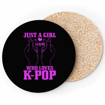 Discover K-Pop Fan Gift Korean Pop Music Coasters