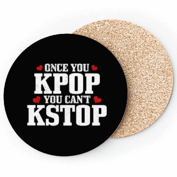 Discover K-Pop Fan Gift Korean Pop Music Coasters