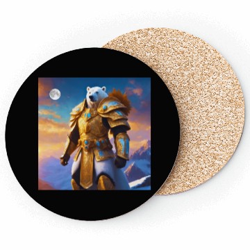 Discover King Polar Bear Coasters