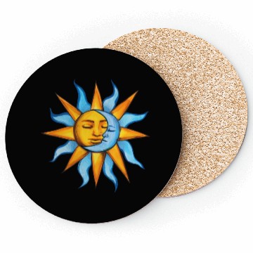 Discover sun moon Coasters