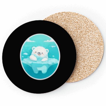 Discover Cute Polar Bear Coasters
