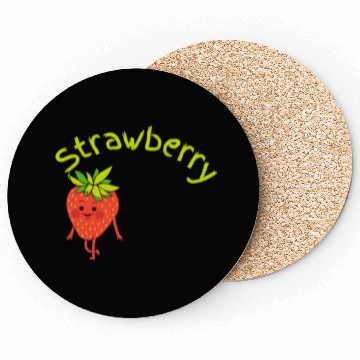 Discover Strawberry - I am Sour and Sweet Coasters