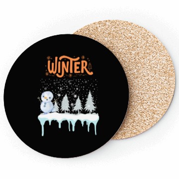 Discover Winter Season Coasters