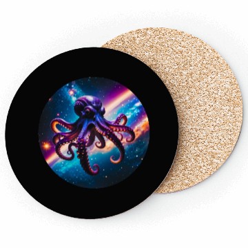 Discover Space Octopus Coasters