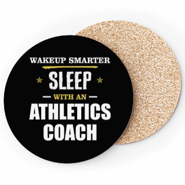 Discover Wakeup Smarter Sleep WIth Athletics Coach Gift Coasters