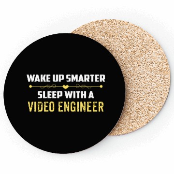 Discover Wake Up Smarter Sleep With A VIDEO ENGINEER Coasters