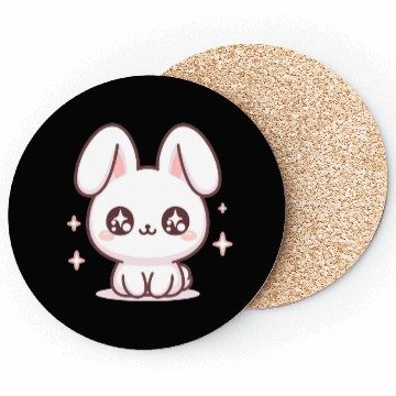 Discover Rabbit Bubble Tea Kawaii Coasters