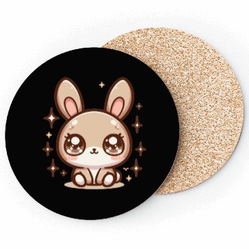 Discover Rabbit Bubble Tea Kawaii Coasters