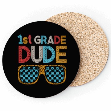 Discover Kindergarten Teacher Funny Student 1st Graduation Coasters