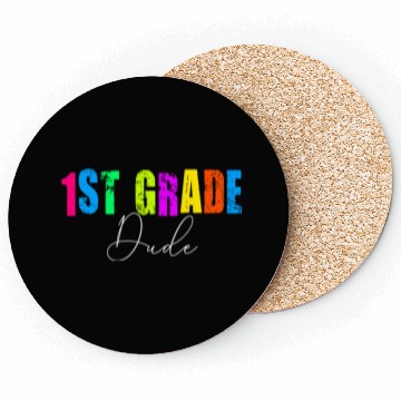 Discover Kindergarten Teacher Funny Student 1st Graduation Coasters