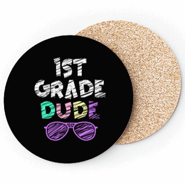 Discover Kindergarten Teacher Funny Student 1st Graduation Coasters