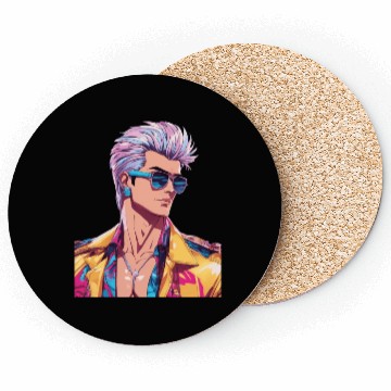 Discover Anime Lover Boy Coasters