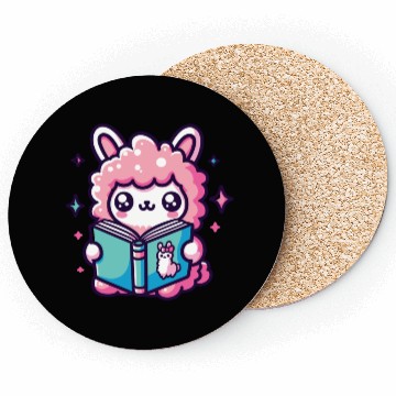 Discover Little Cute Llama Coasters