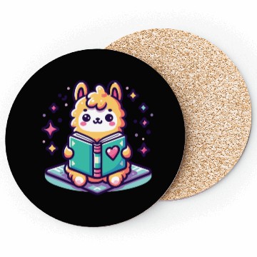 Discover Little Cute Llama Coasters