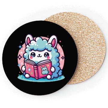 Discover Little Cute Llama Coasters