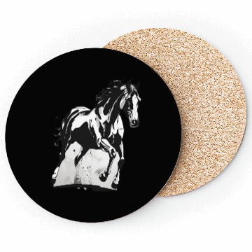 Discover BLACK & WHITE HORSE Coasters