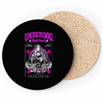Discover underdog fight back #1 Coasters