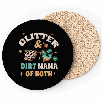 Discover Chic Messy Mom Vibes Coasters