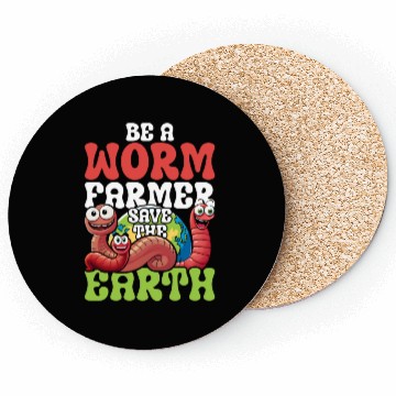 Discover Worm Farming Vermiculture Coasters