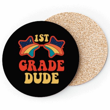 Discover Kindergarten Teacher Funny Student 1st Graduation Coasters
