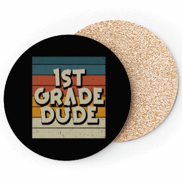 Discover Kindergarten Teacher Funny Student 1st Graduation Coasters
