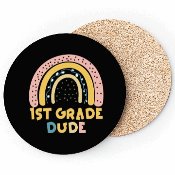 Discover Kindergarten Teacher Funny Student 1st Graduation Coasters