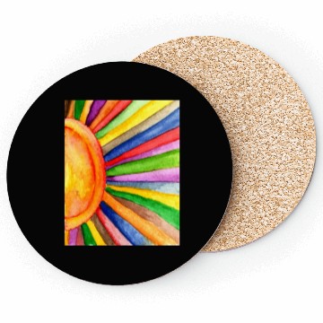Discover Colorful Sun Coasters