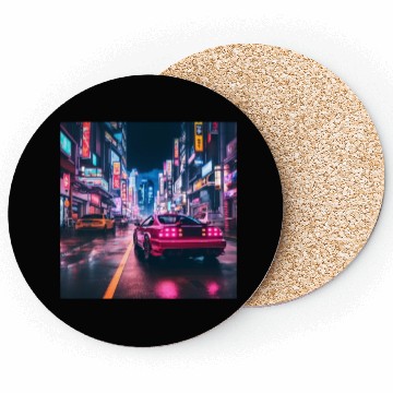 Discover Vaporwave Tokyo Coasters